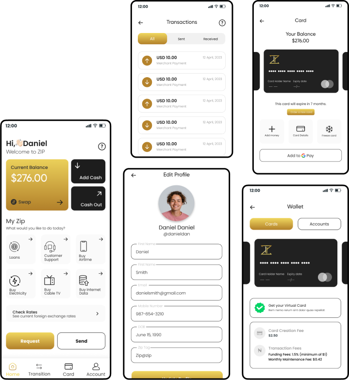 fintech App Screenshot