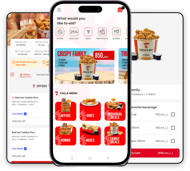 fooddelivery App Screenshot