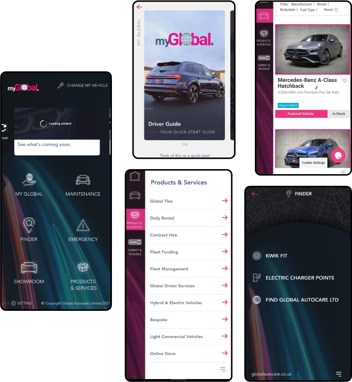 Global App Screenshot